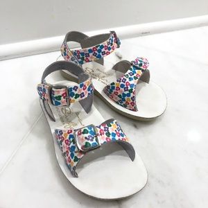 Floral saltwater sandals